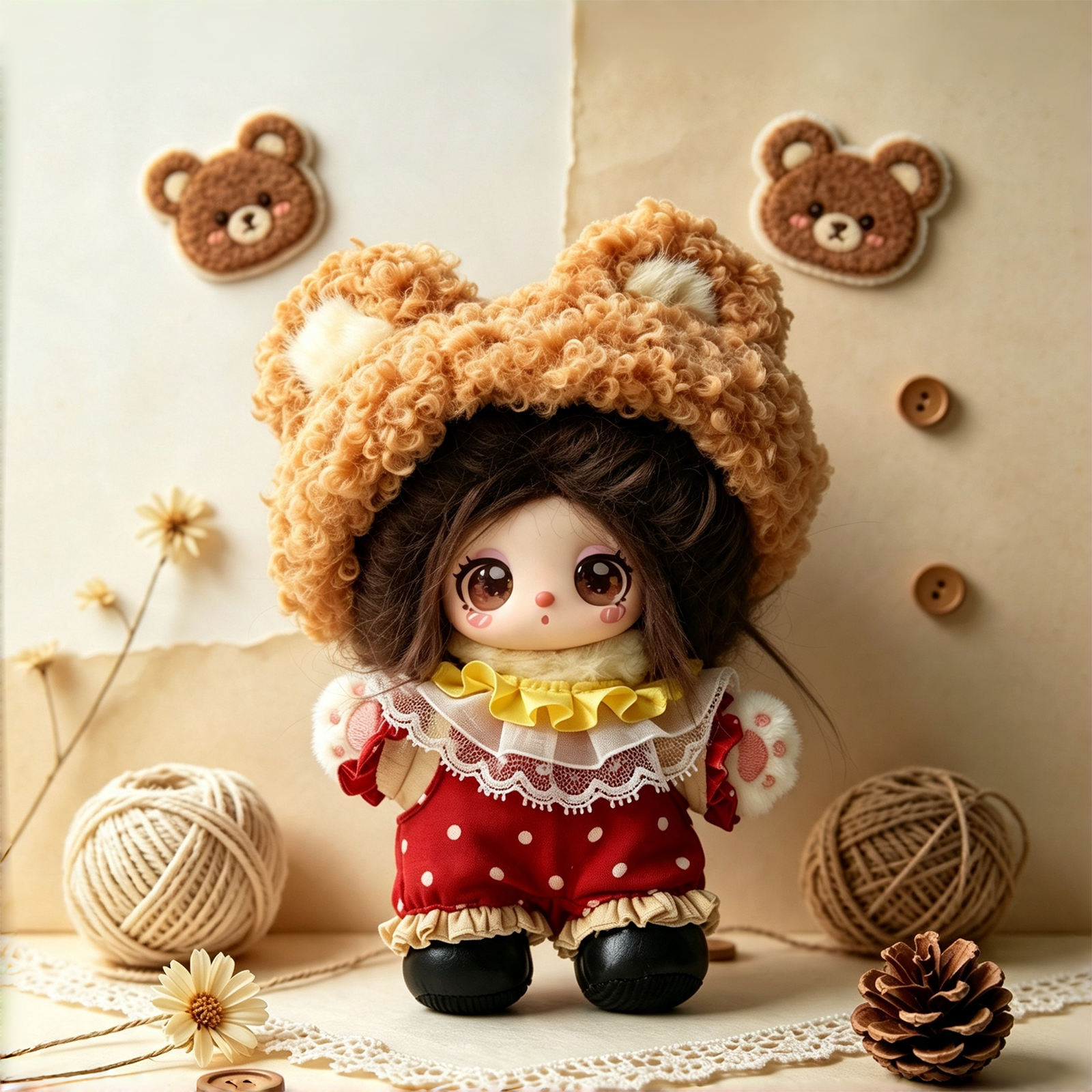 LiiLA – Secrets of the Wardrobe Plush Blind Box adorable plush figure close-up