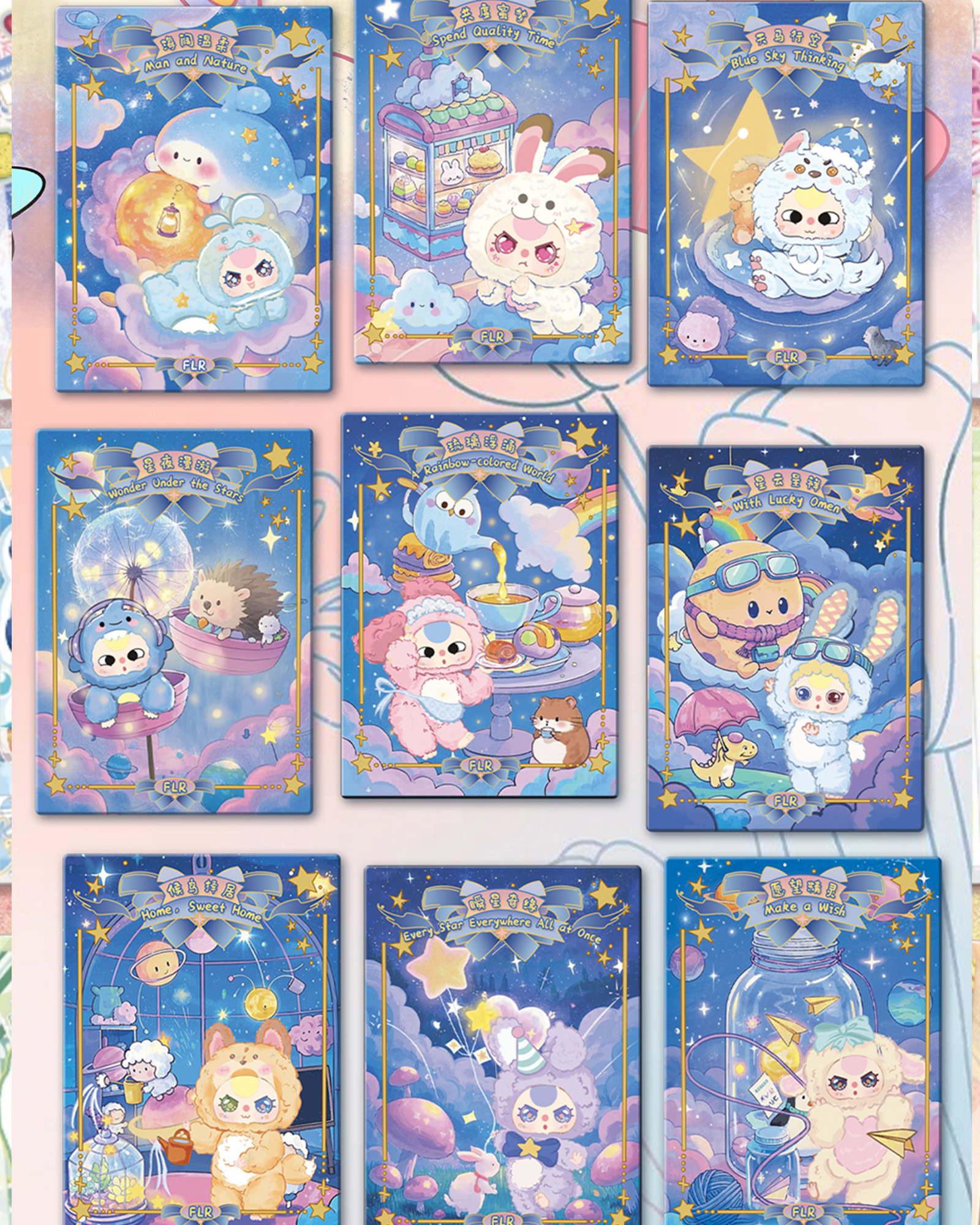 Baby Three Baby three  guards the cute alliance Cards (Babythree Official)