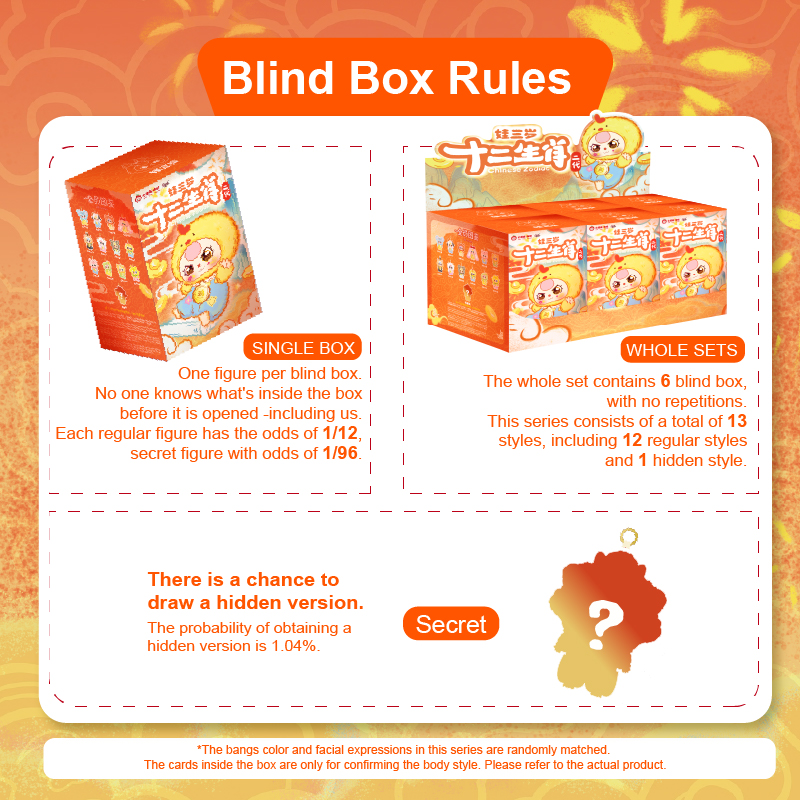 Baby Three-Twelve Zodiac V2 Plush Blind Box（Babythree Official）