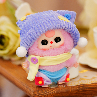 Baby Three Sweet Dreams Series 100% Plush Blind Box smiling character plush toy