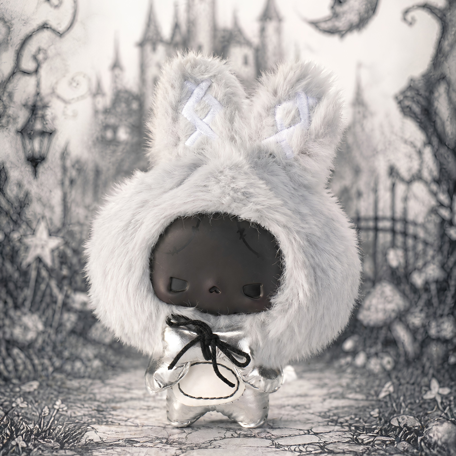 GUGU Grayscale Symphony Series Plush Blind Box collectible plush character design