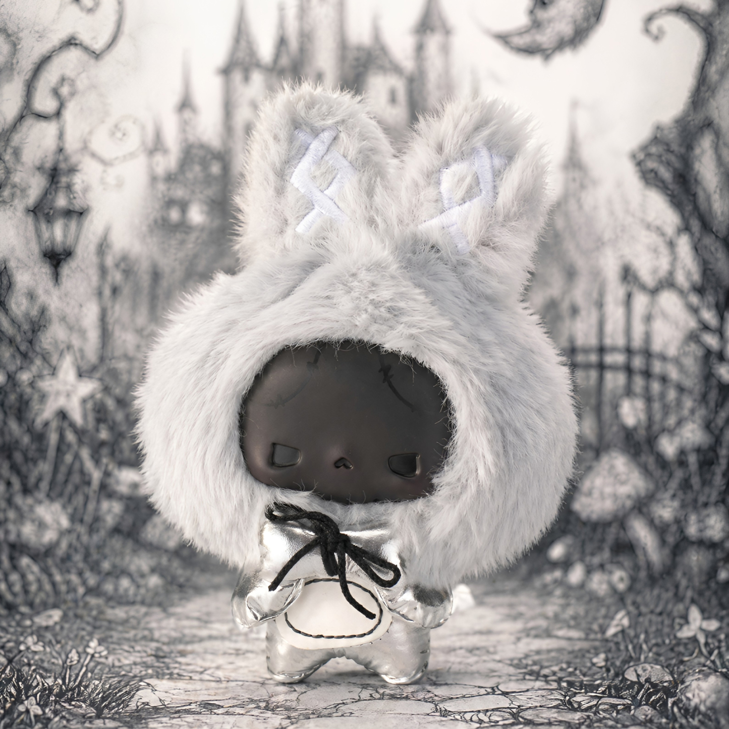GUGU Grayscale Symphony Series Plush Blind Box collectible plush character design