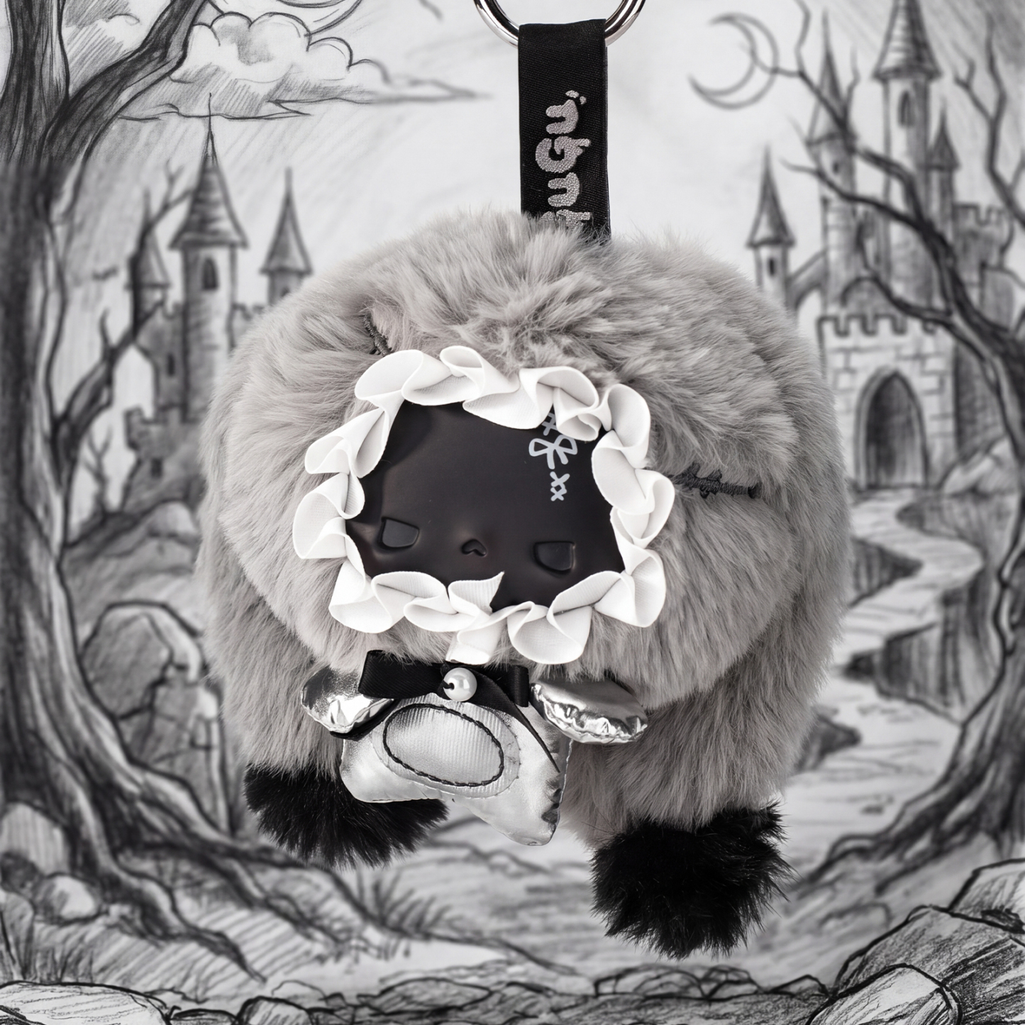 GUGU Grayscale Symphony Series Plush Blind Box cute rabbit character plush