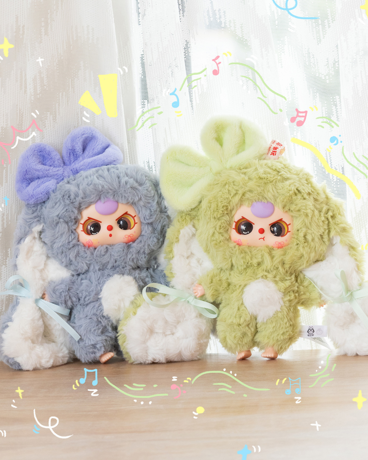 Baby Three Bunny Return Plush Blind Box（Babythree Official）