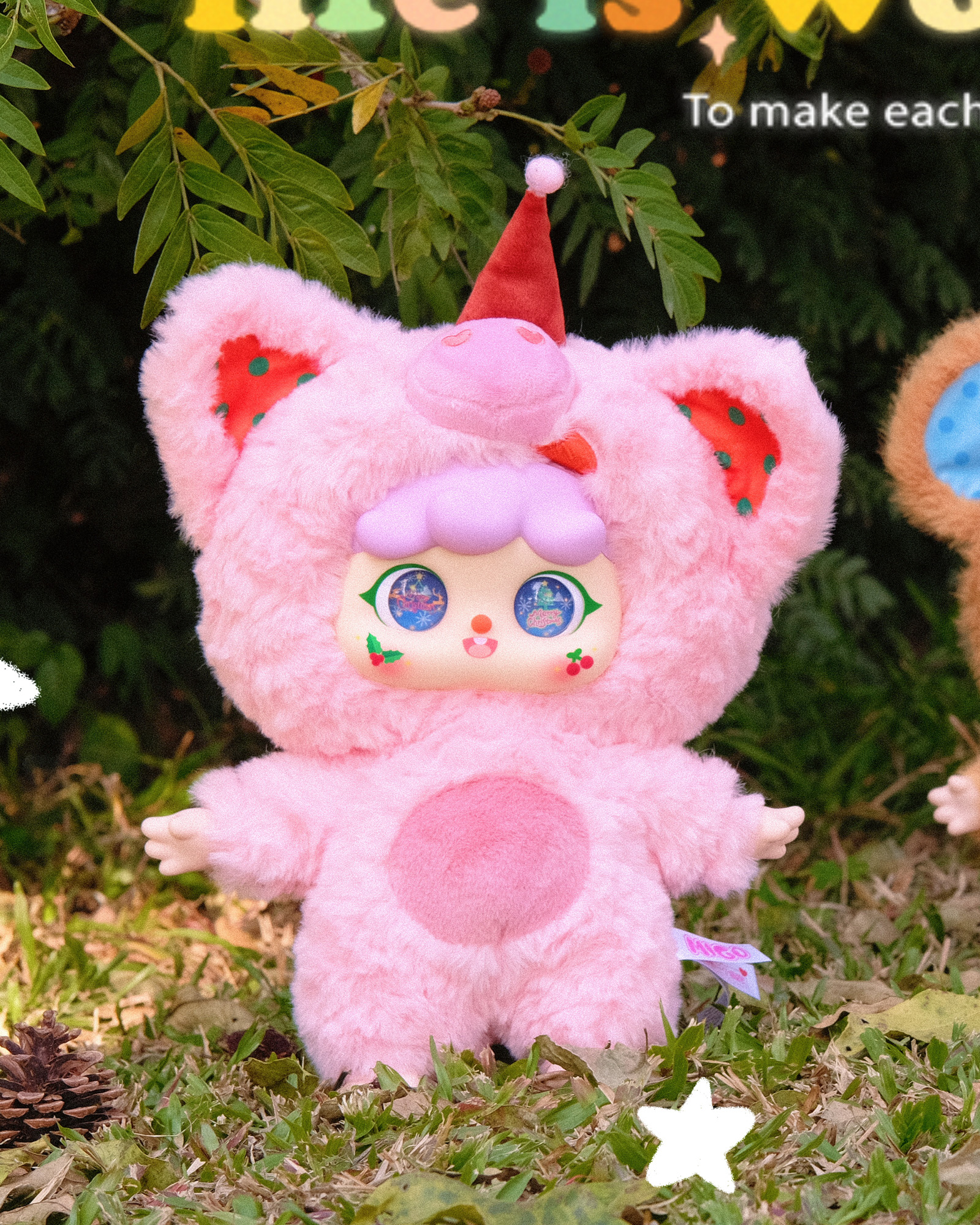 babythree Migo 400% のぬいぐるみ Baby Three 400% Big Plush Animal Series Blind Box V2