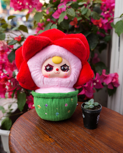 Baby Three A pot of small flowers Plush Blind Box（Babythree Official）