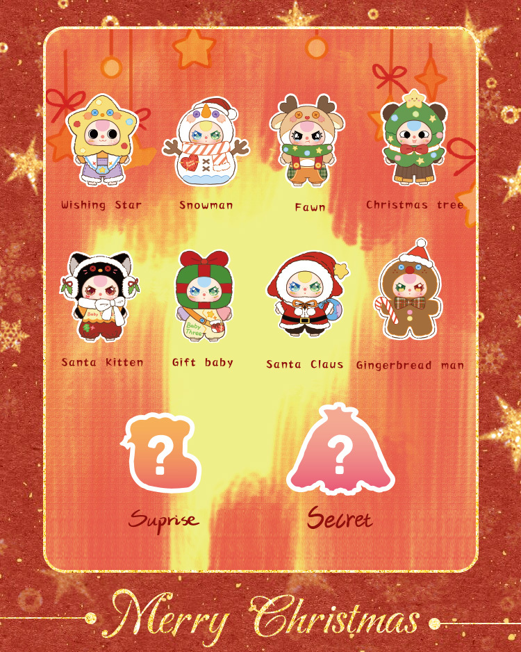 Baby Three -Christmas Carnival Blind Box (Babythree Official)