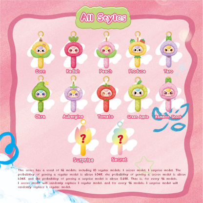 Baby Three - Brush Your Hair Plush Blind Box （Babythree Official）