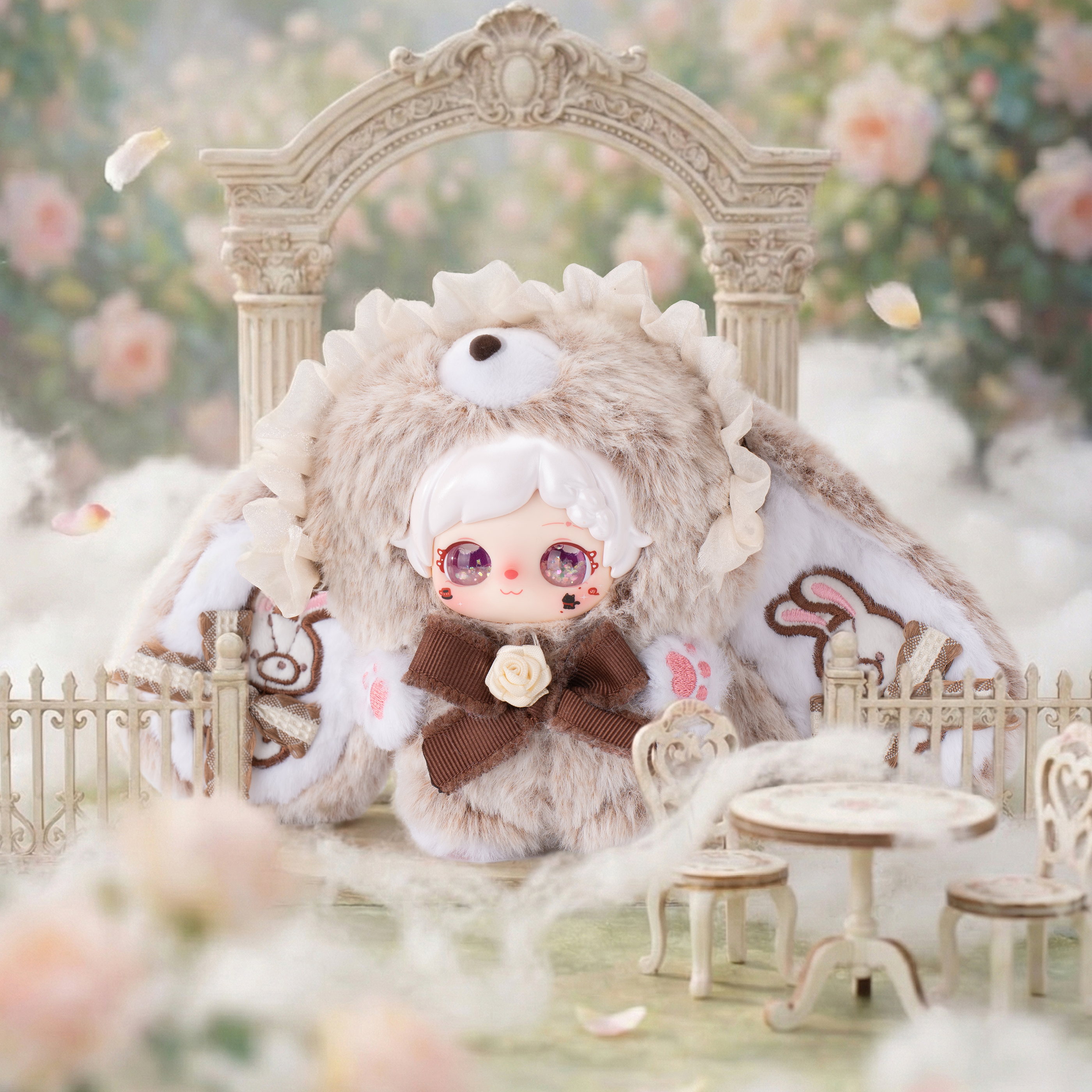 Pixie Zoey Love Confession Bunny Series Plush Blind Box character close-up plush design