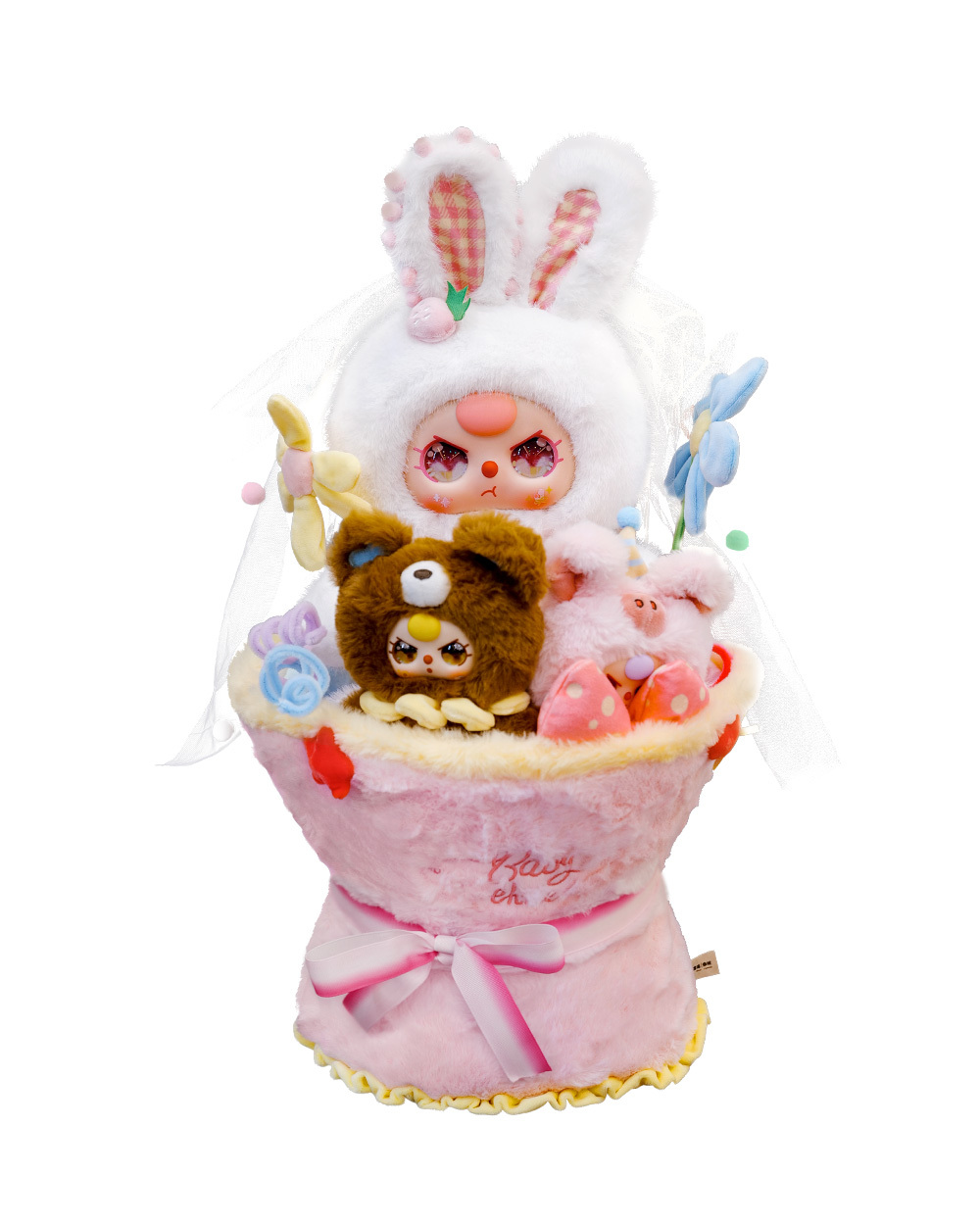 Baby Three 520 Valentine's DayWmindl Eoltion Cuskom Bougyet