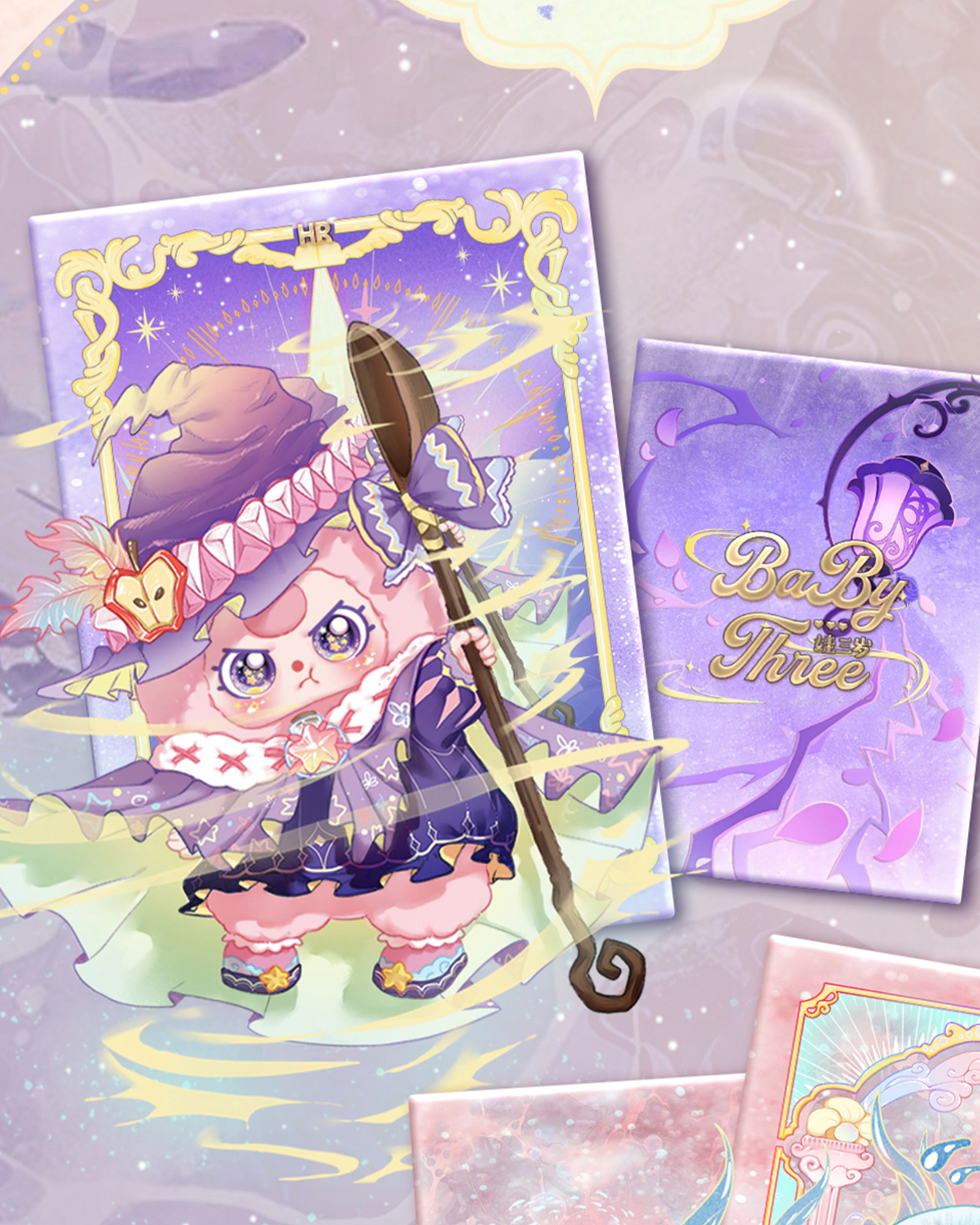 Baby Three Baby three  guards the cute alliance Cards (Babythree Official)