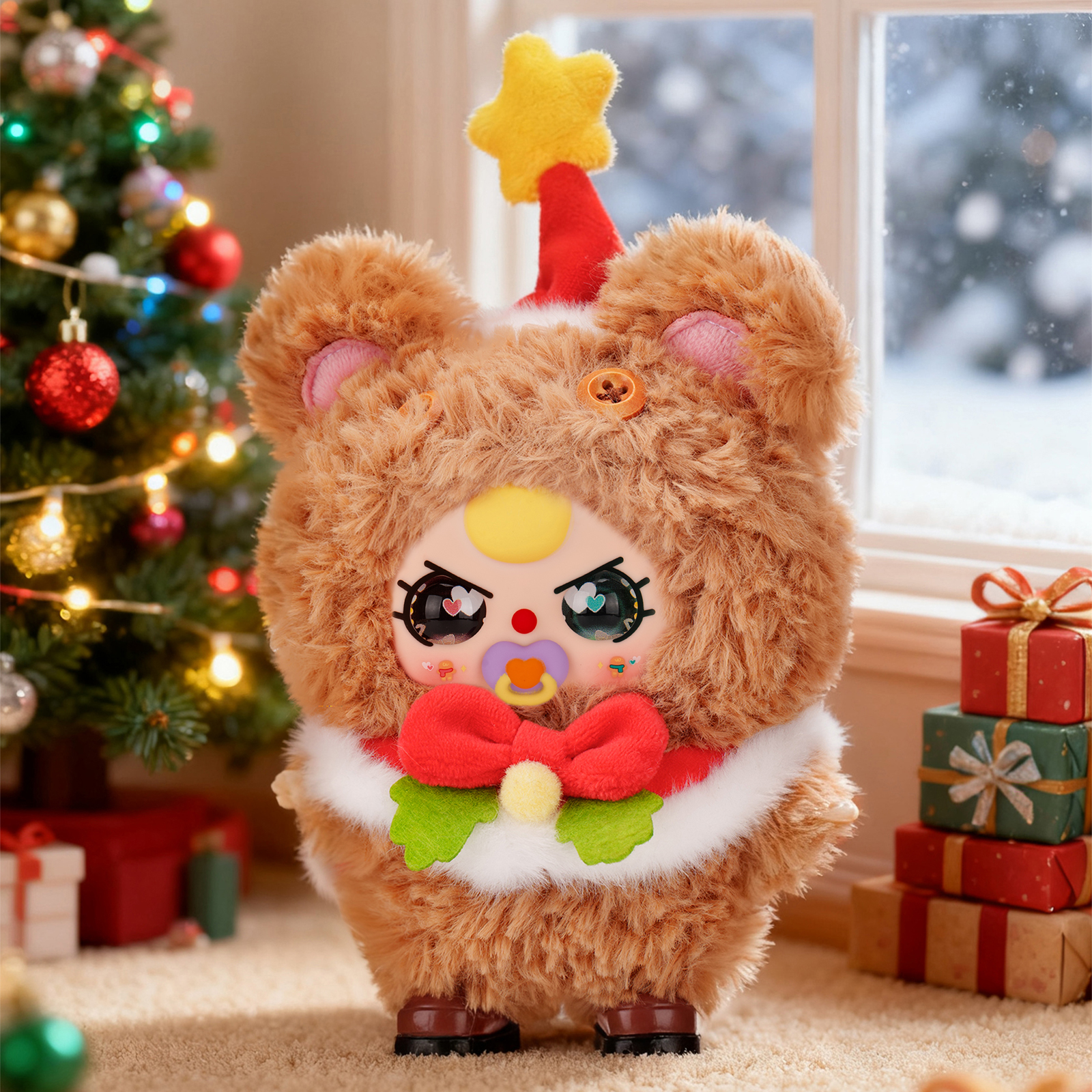 Baby Three Merry Christmas! Series Plush Blind Box soft stuffed character doll