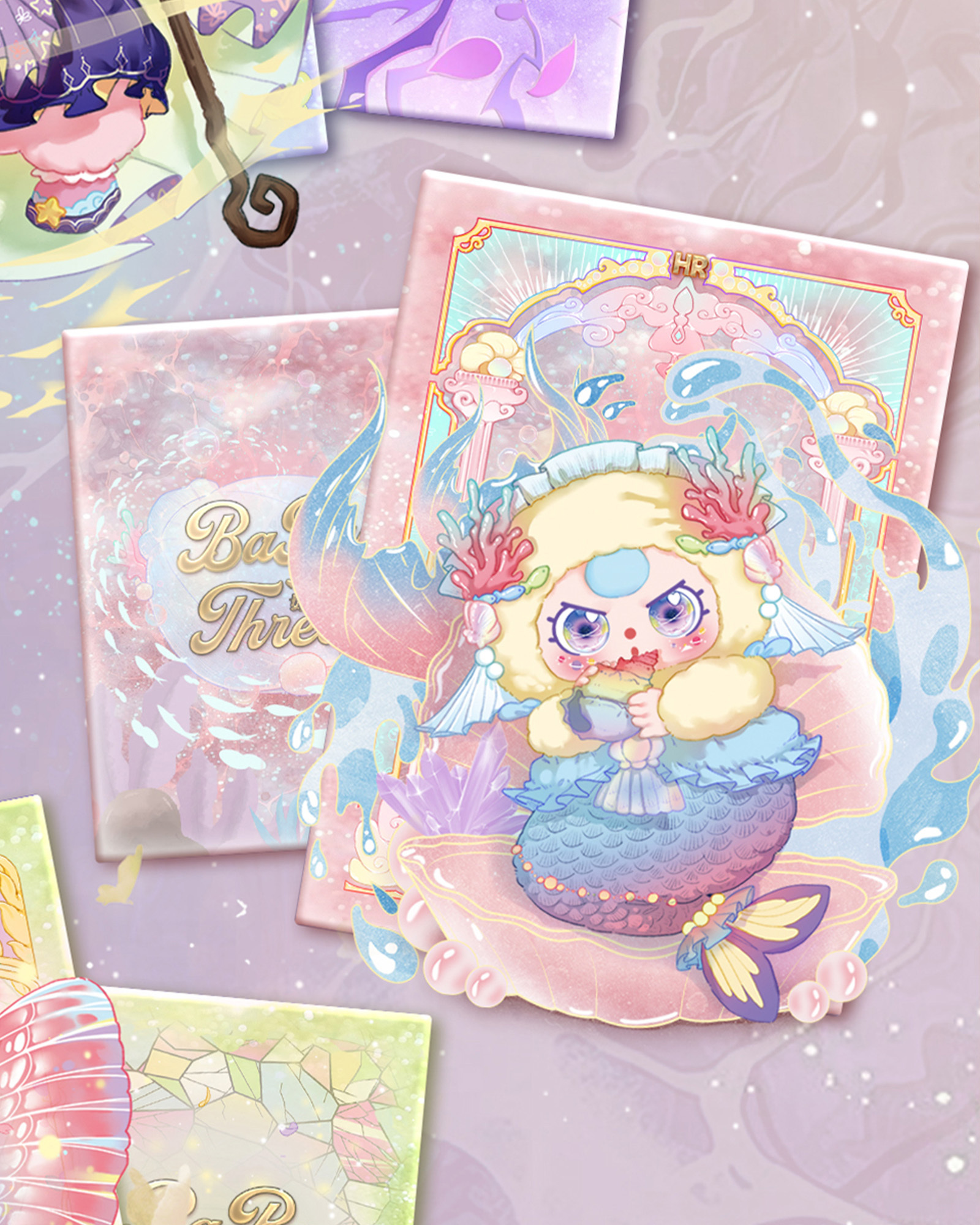 Baby Three Baby three  guards the cute alliance Cards (Babythree Official)