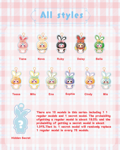 Baby Three Lily Rabbit Town V2 Plush Blind Box（Babythree Official）