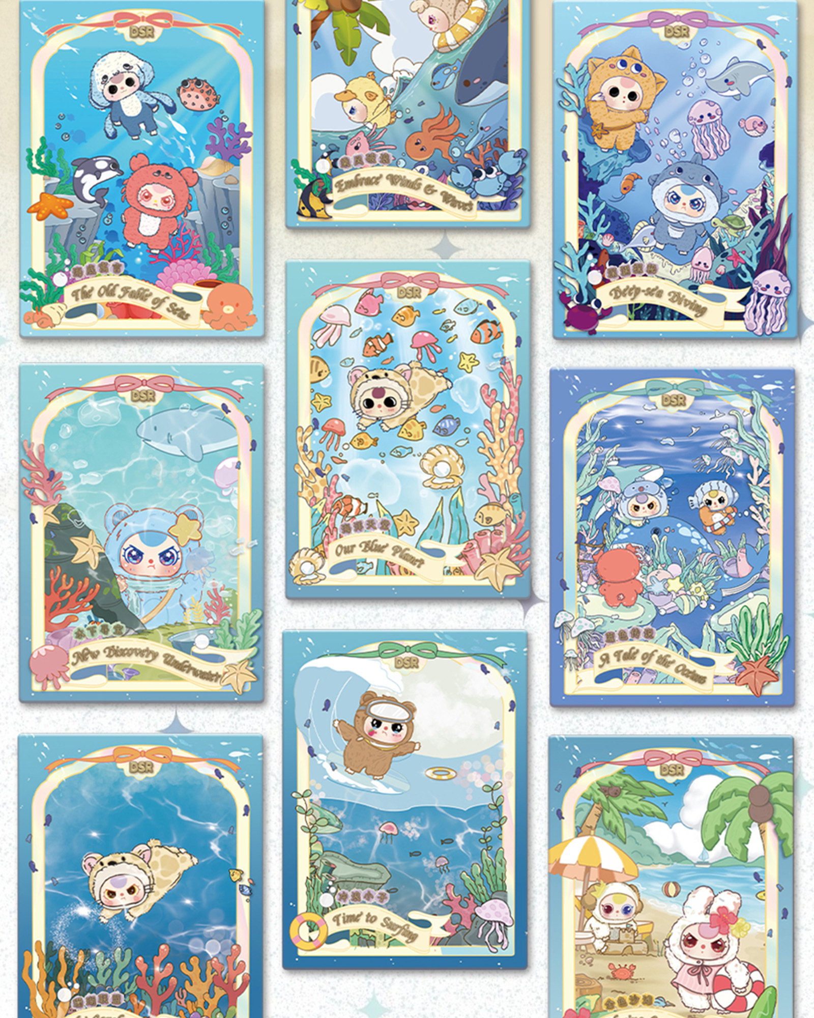 Baby Three Baby three  guards the cute alliance Cards (Babythree Official)