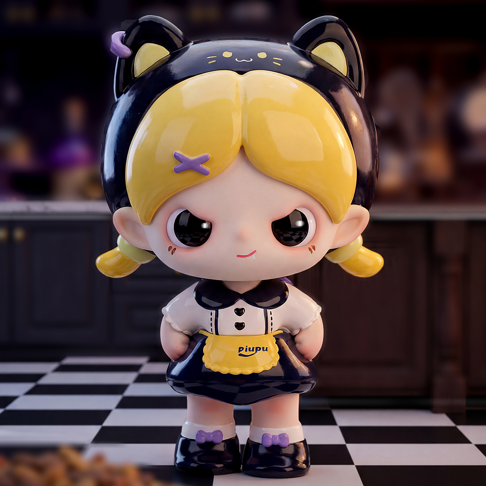 Piupu Inner World Series PVC Figure Blind Box Blind Box embroidery details