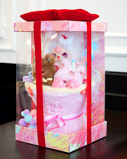 Baby Three 520 Valentine's DayWmindl Eoltion Cuskom Bougyet