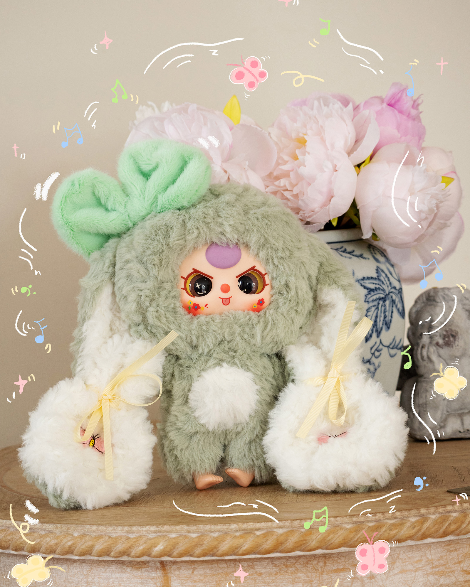 Baby Three Mini Bunny Plush Series Blind Box