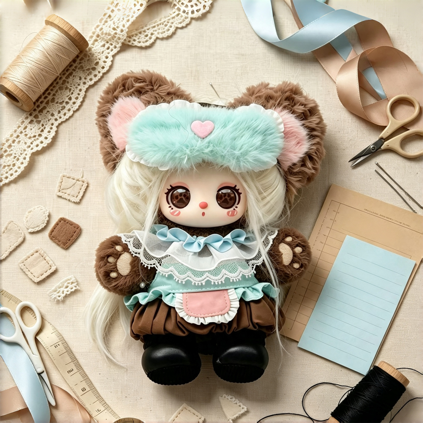 LiiLA – Secrets of the Wardrobe Plush Blind Box smiling character plush toy