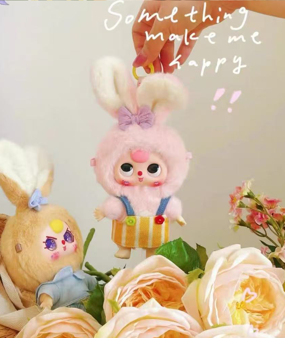 Baby Three Rabbit Macaron Cute Bunny Plush Series lucky bag（Babythree Official）