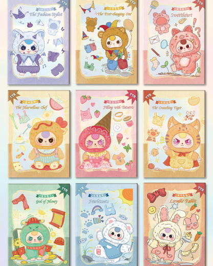 Baby Three Baby three  guards the cute alliance Cards (Babythree Official)