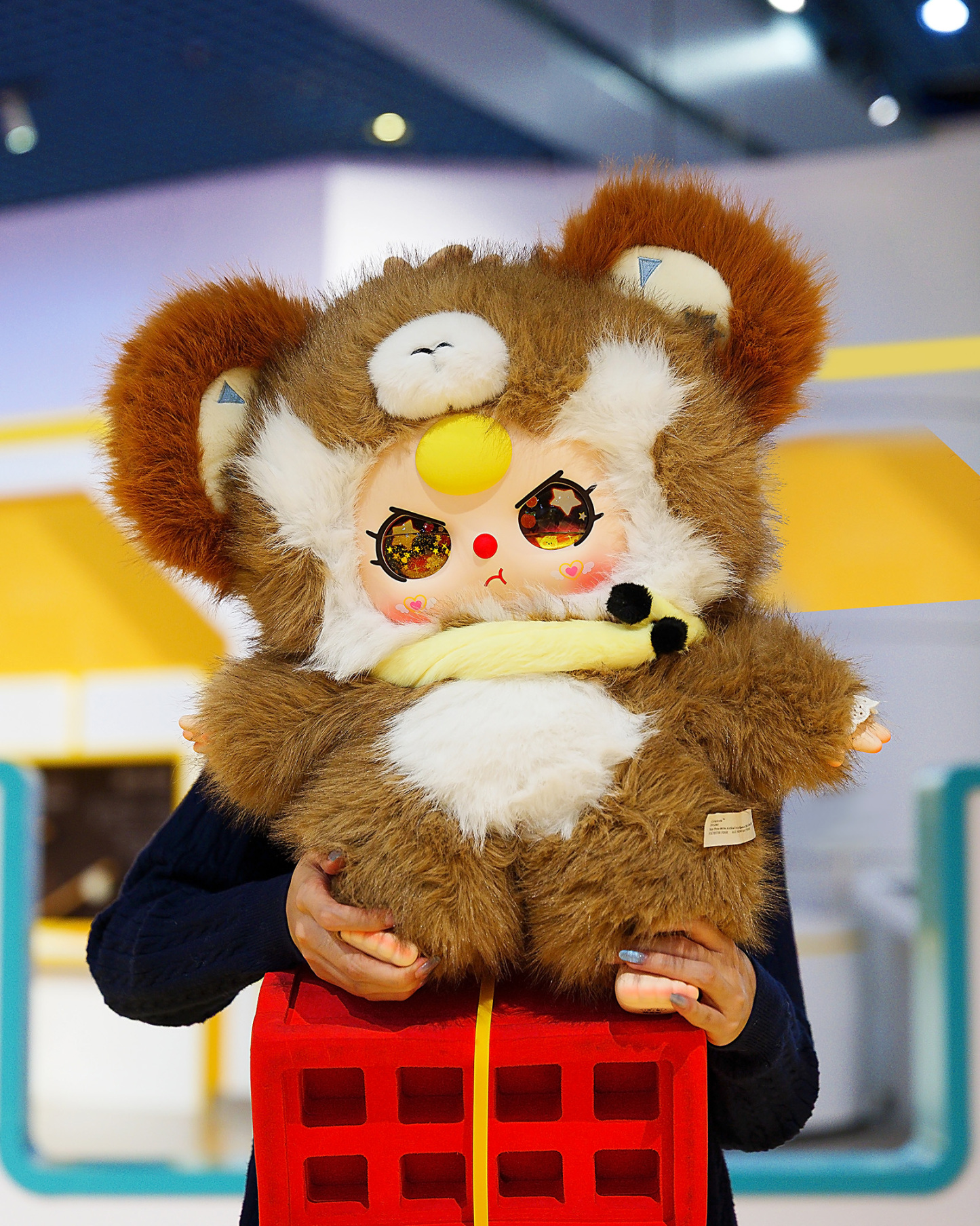 Baby Three 800% Artificial intelligence Plush Style Lucky