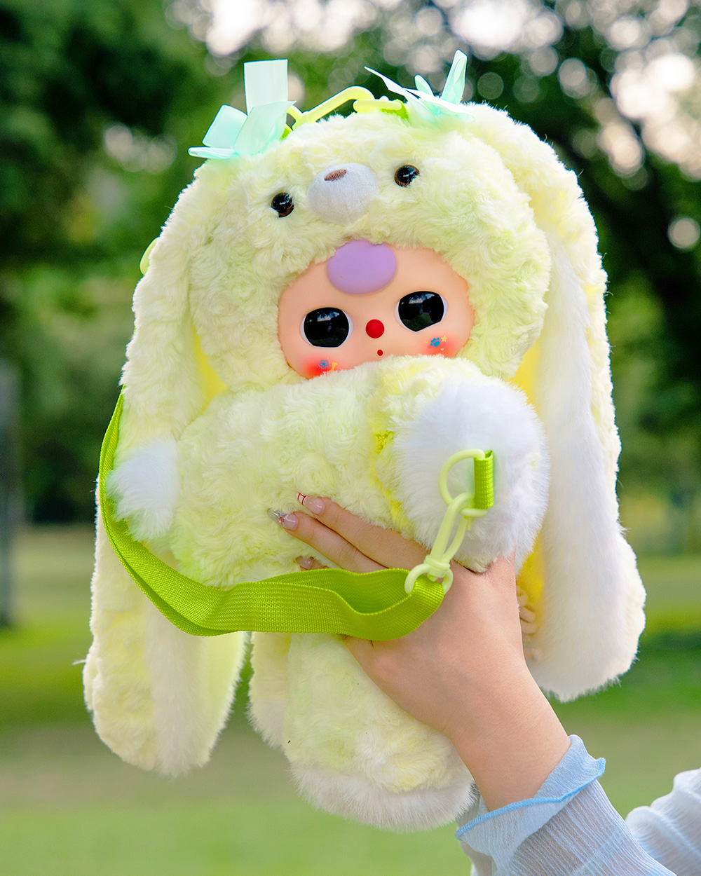 【シークレット オイル目】babythree 400%サイズ 抱っこ リュック Liila's 600% 2tea time with my glrl Plush Series Lucky Bag
