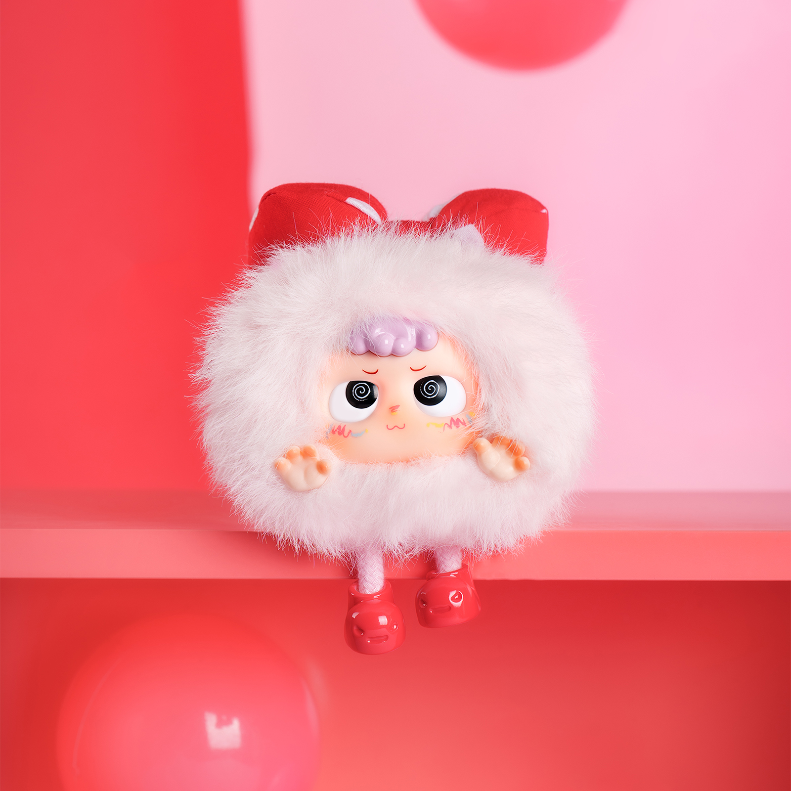 Heyme Dear Little Mischief Plush Blind Box soft plush fabric and embroidery details