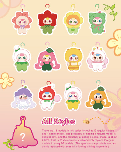 Baby Three Where's Spring? Plush Blind Box（Babythree Official）