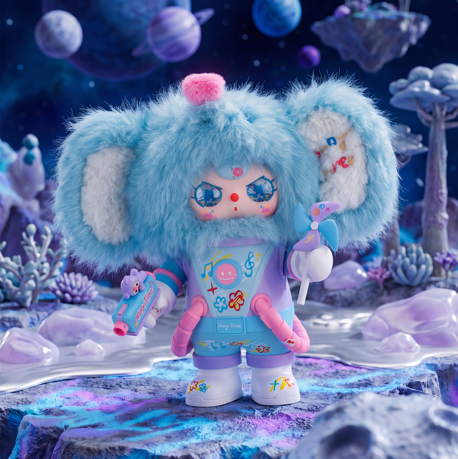 Baby Three - Dreamship Astronaut Limited Edition 400% Blind Box