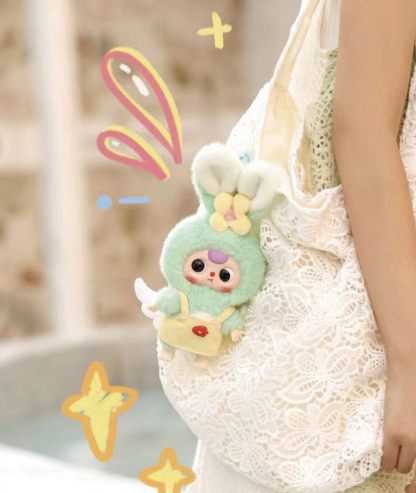 Baby Three Rabbit Macaron Cute Bunny Plush Series lucky bag