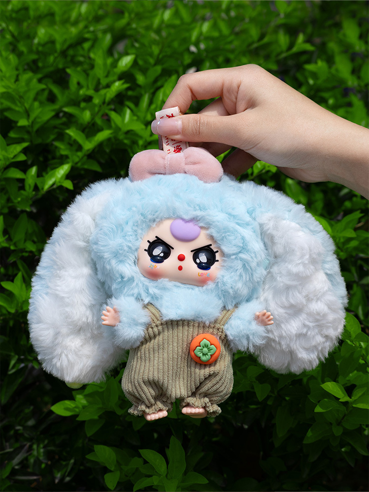 Baby Three Rabbit Macaron Cute Bunny V2 Plush Blind Box