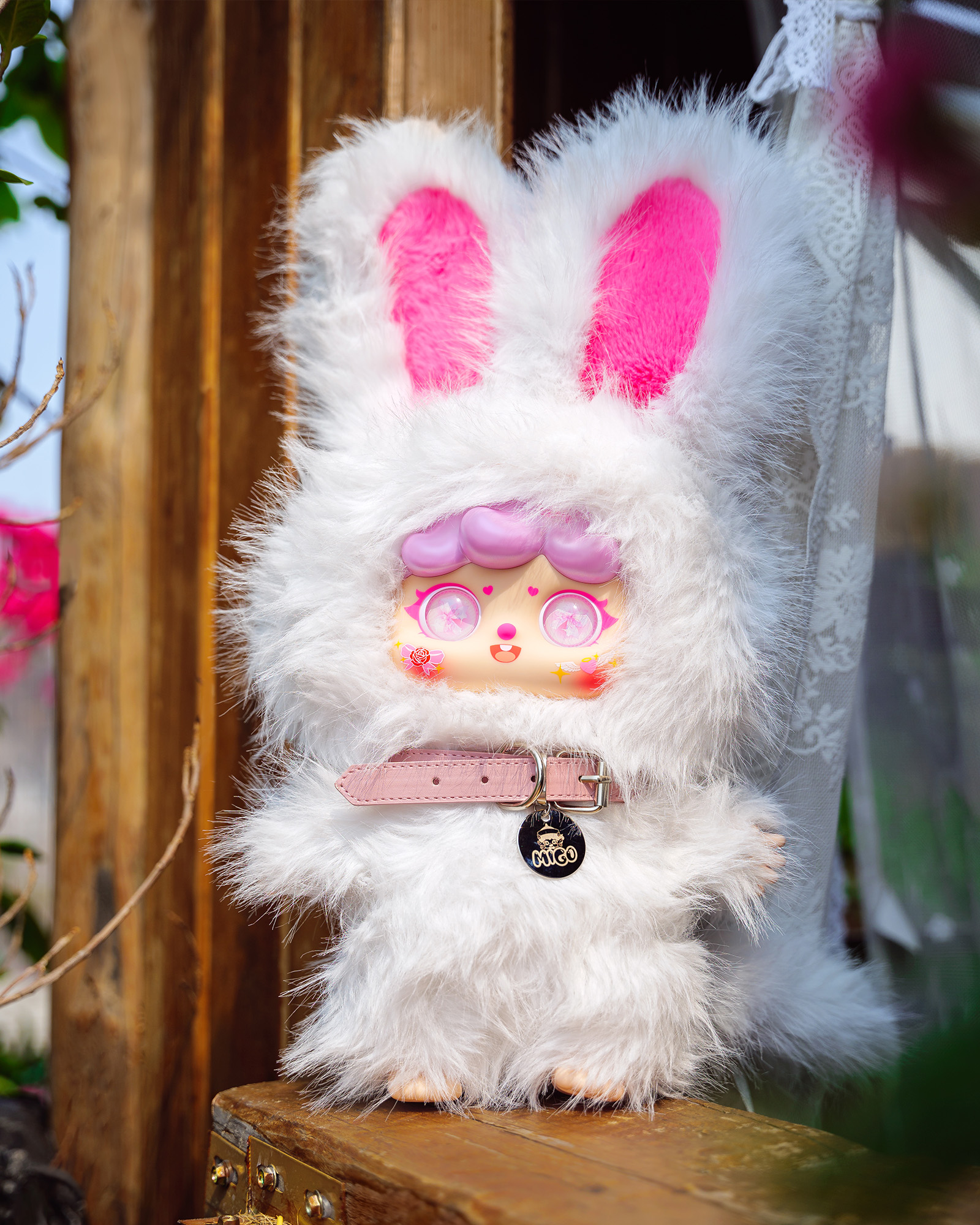 babythree Migo 400% のぬいぐるみ Baby Three 400% Big Plush Animal Series Blind Box V2