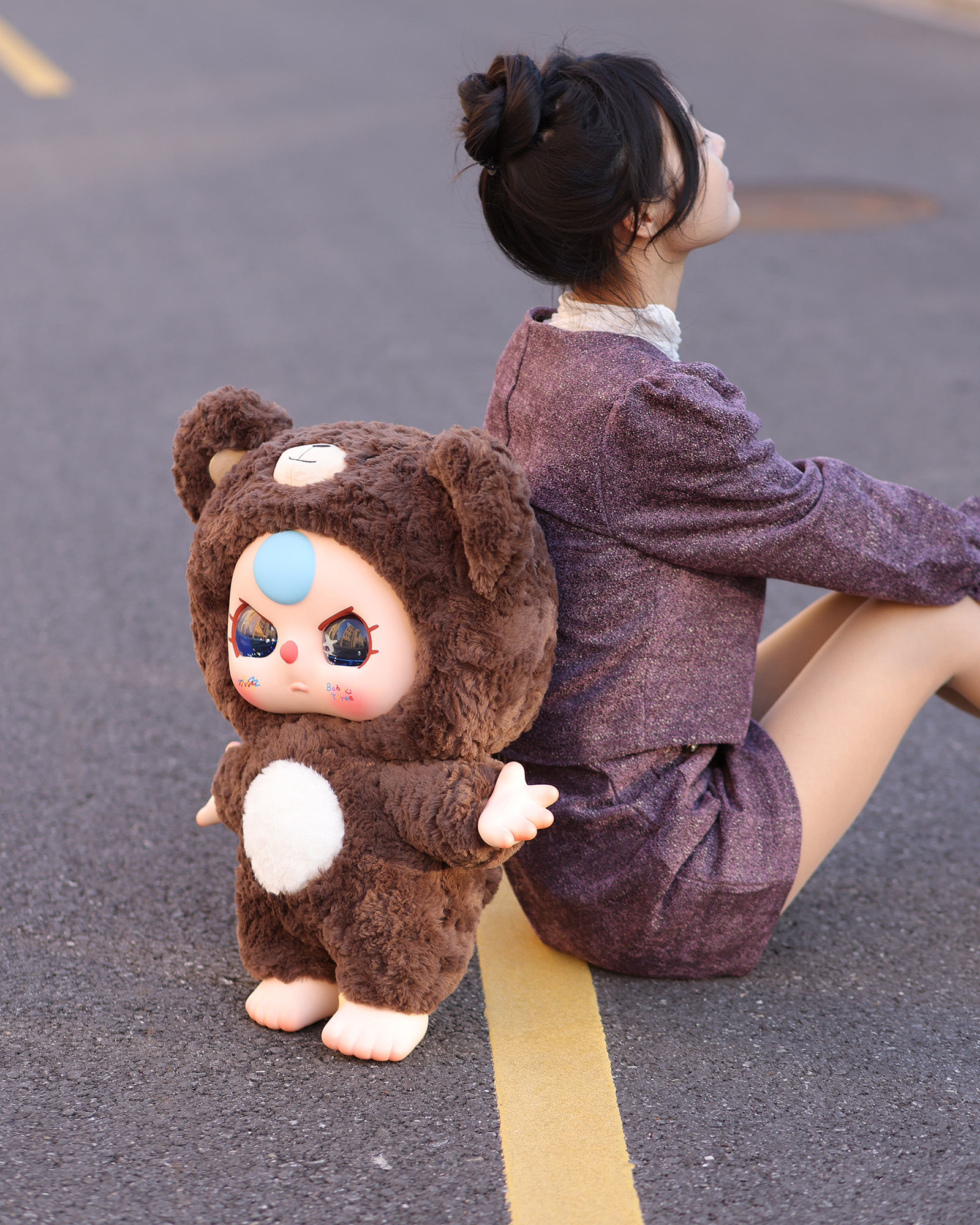 babythree 1000％ うさぎ Baby Three 1000% Big Plush Animal Series Lucky Bag