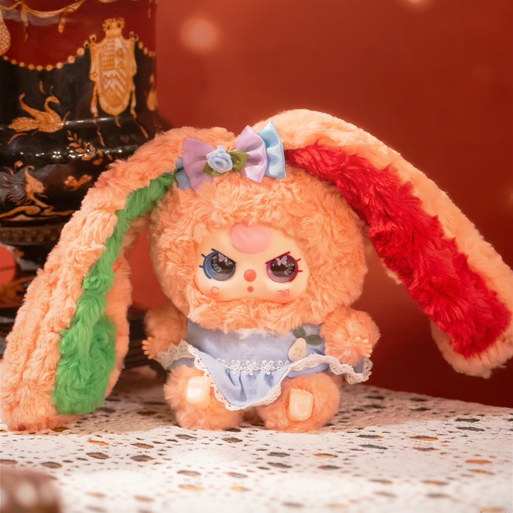 Baby Three Lily Rabbit Town V4 Plush Blind Box smiling character plush toy