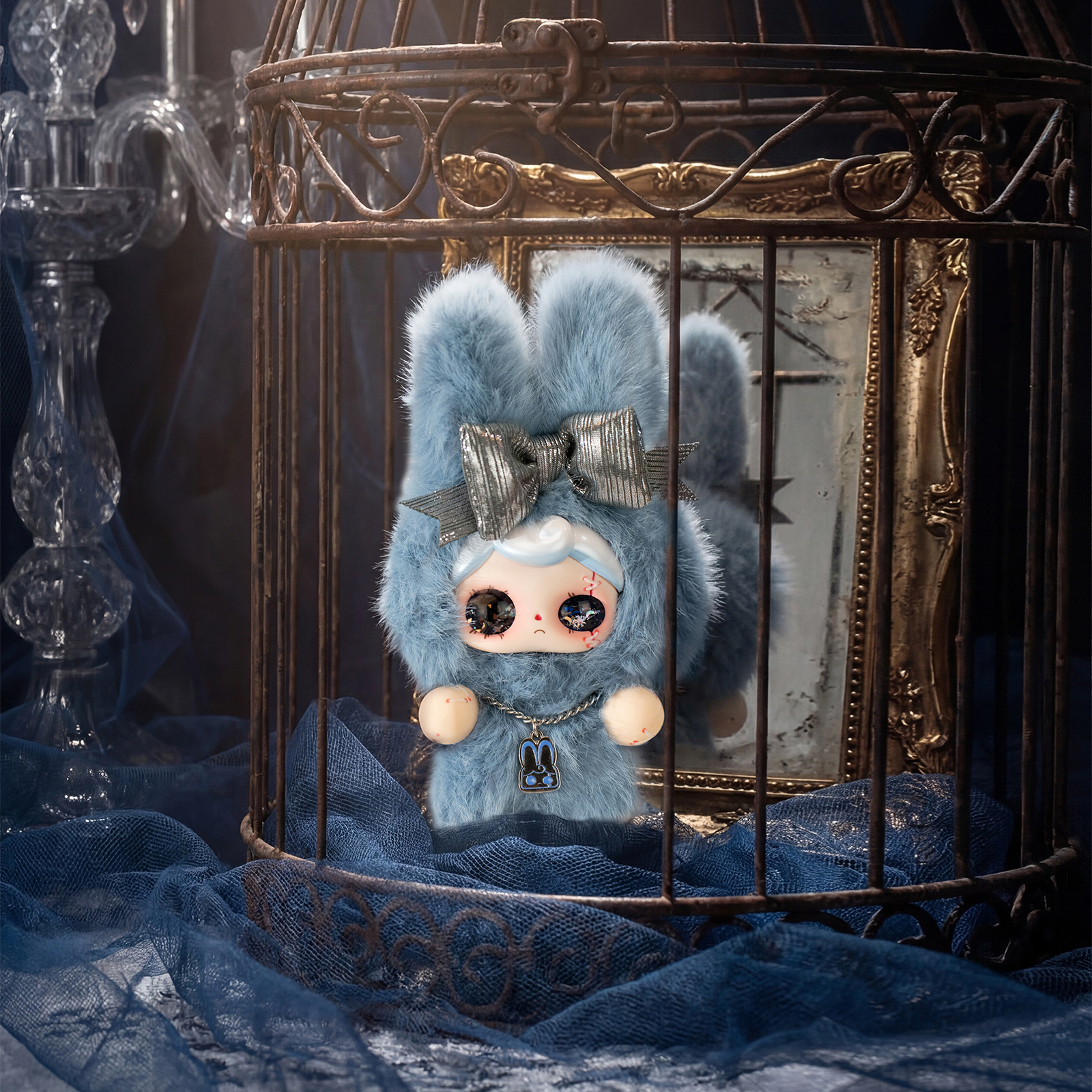 Yuna Nocturne Overture Series Plush Blind Box soft plush fabric and embroidery details