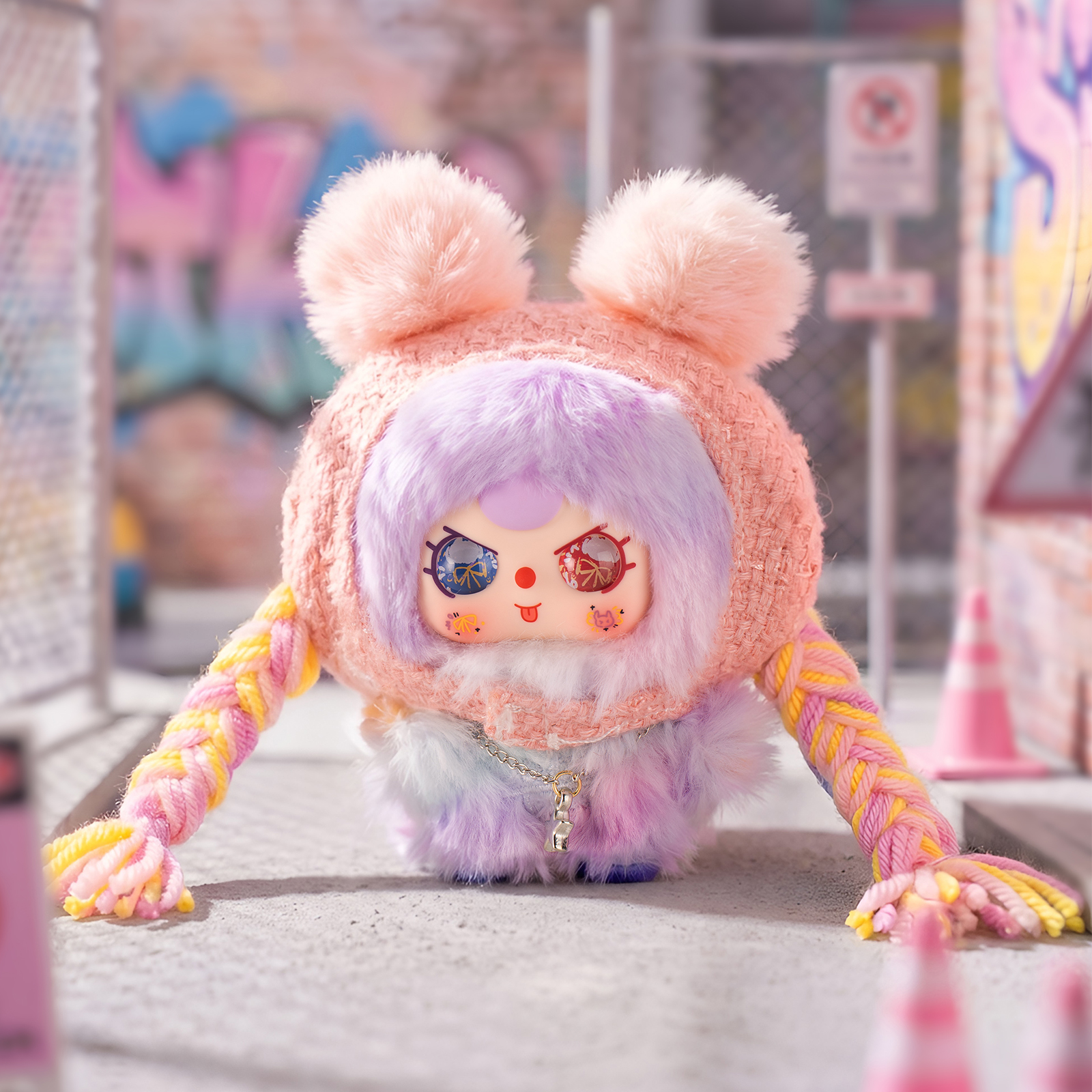 Baby Three Rebel Project Series Plush Blind Box soft stuffed character doll