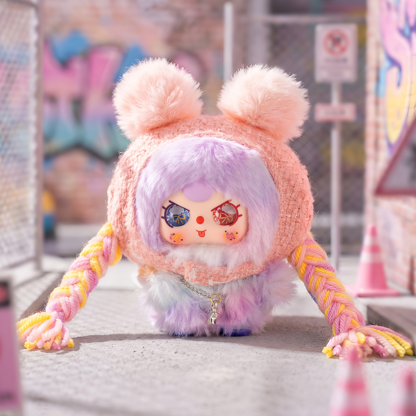 Baby Three Rebel Project Series Plush Blind Box soft stuffed character doll