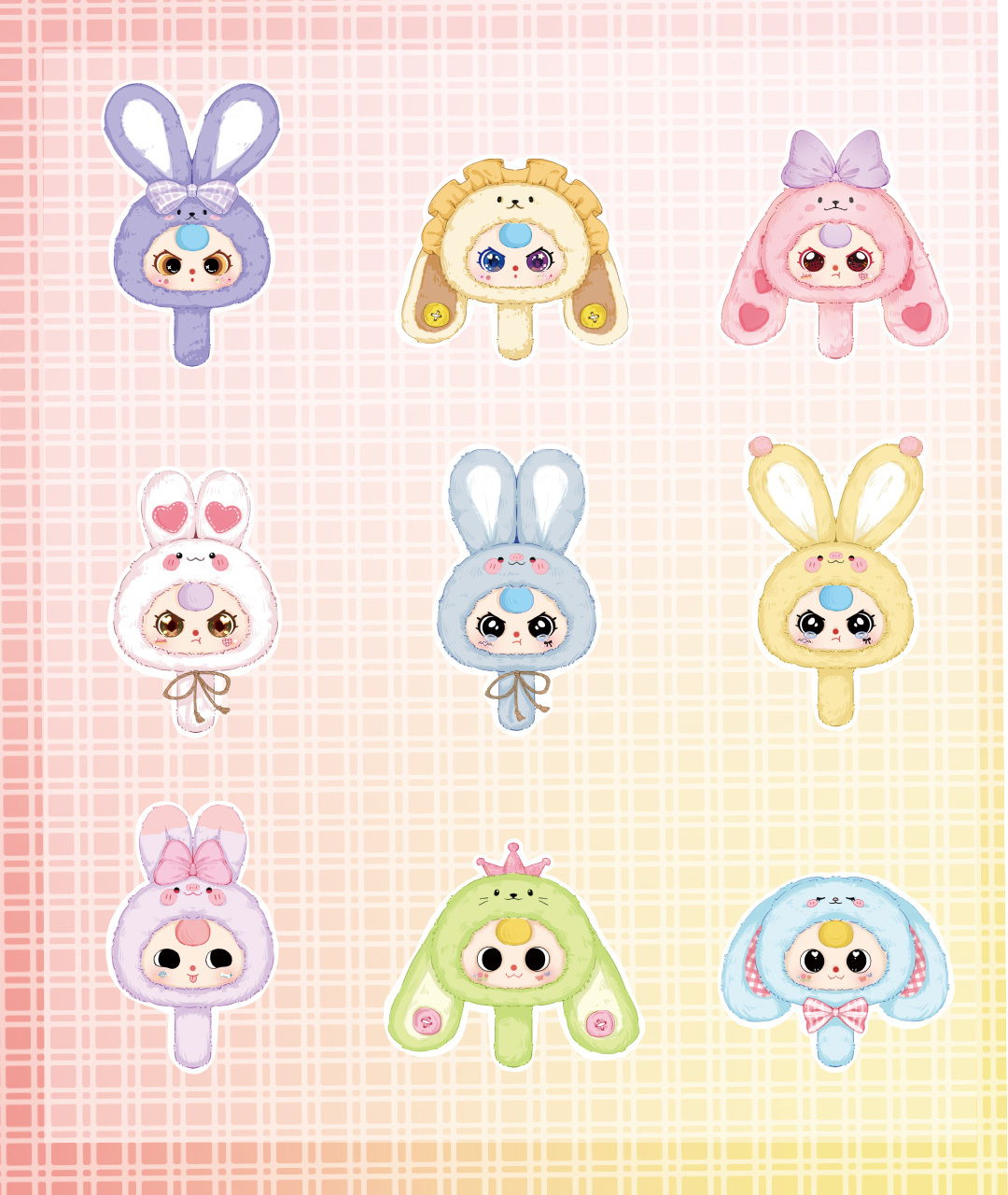 Baby three - Magic mirror plush Lucky Bag（Babythree Official）