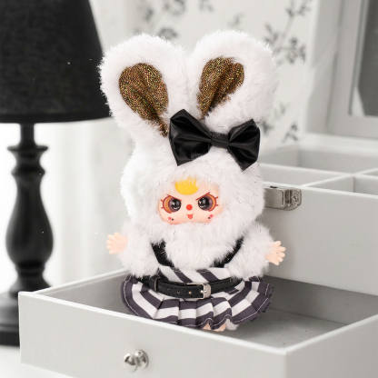 Baby Three Absolute Black, White & Gray Series Plush Blind Box soft stuffed character doll
