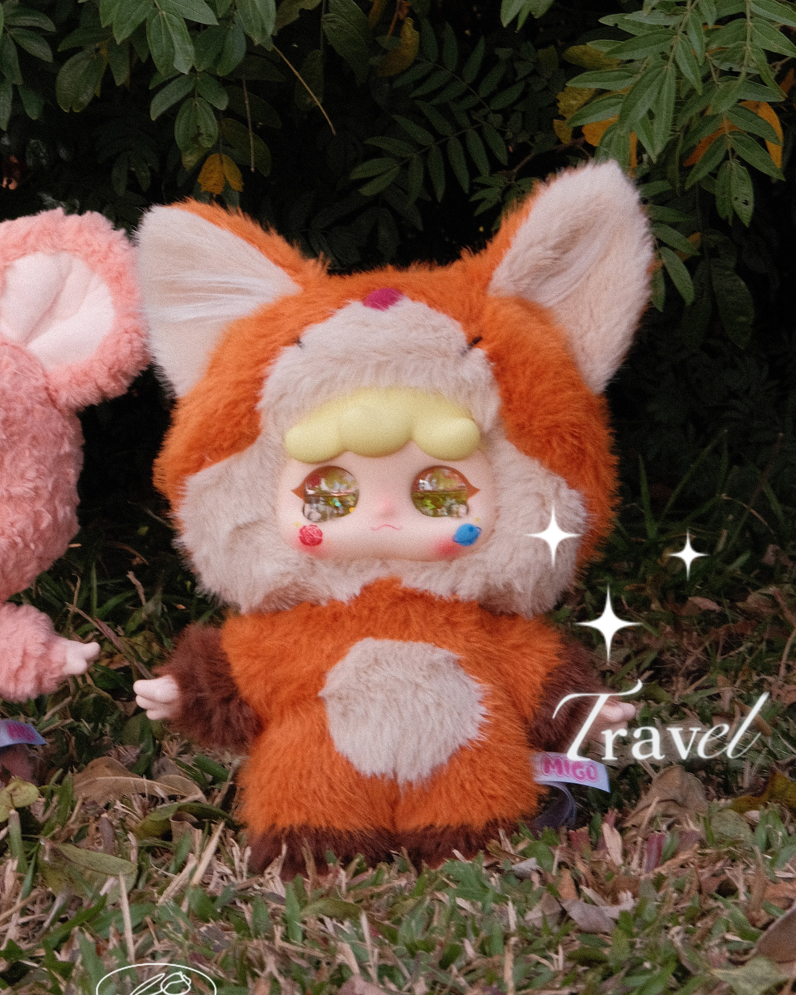 babythree Migo 400% のぬいぐるみ Baby Three 400% Big Plush Animal Series Blind Box V2