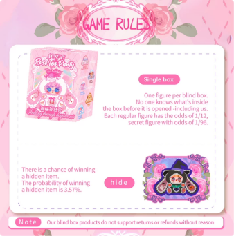 Liila's 600% V2 Tea Time With My Glrl Plush Series Lucky Bag （Babythree Official）