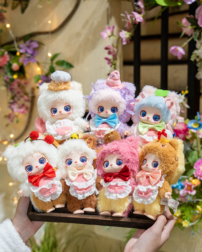 Liila's chef Kitten Plush Series V4 Lucky Bag （Babythree