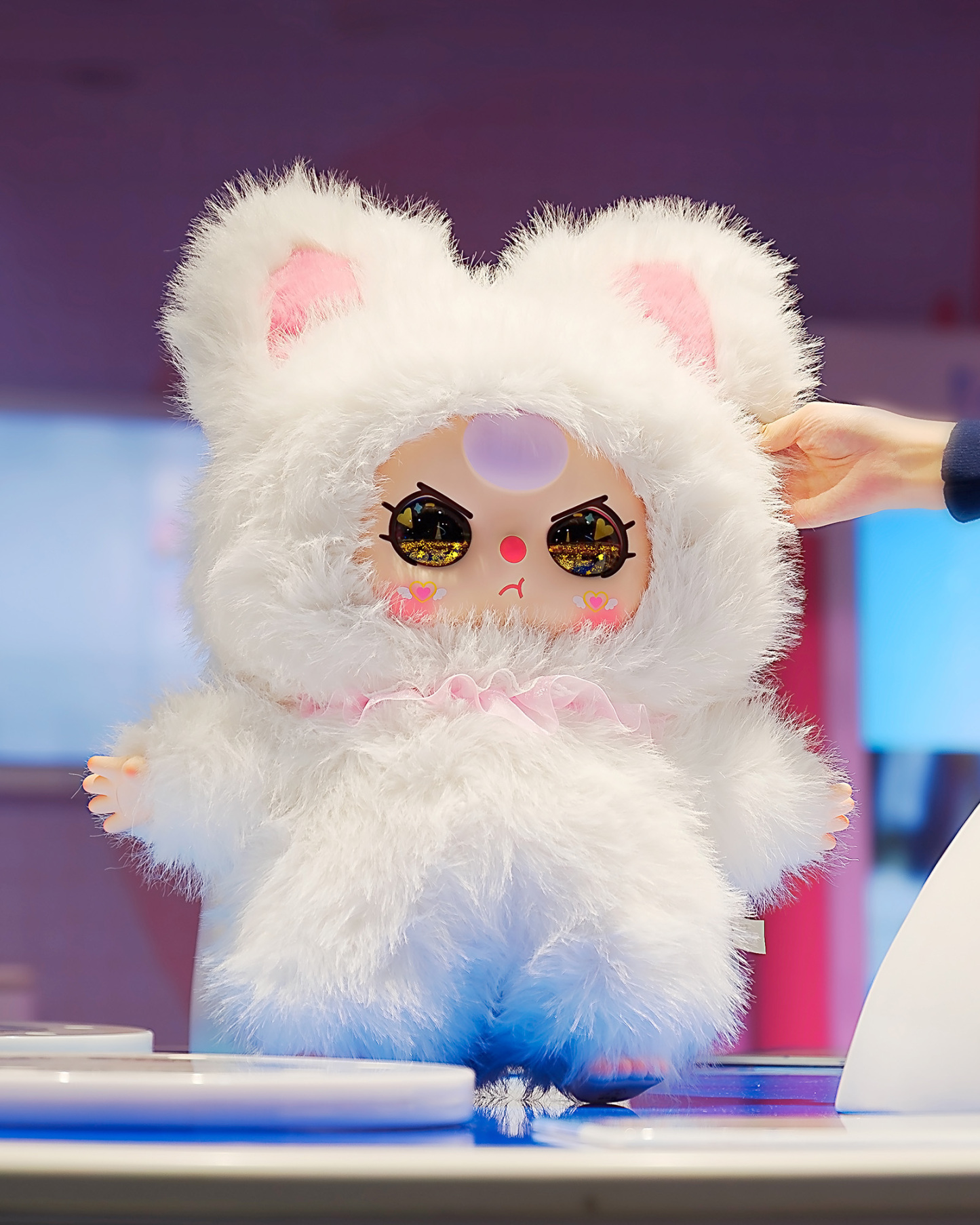 ベビースリー AI800% 黒猫 レア 白オイル目 Babythree ベイビースリー