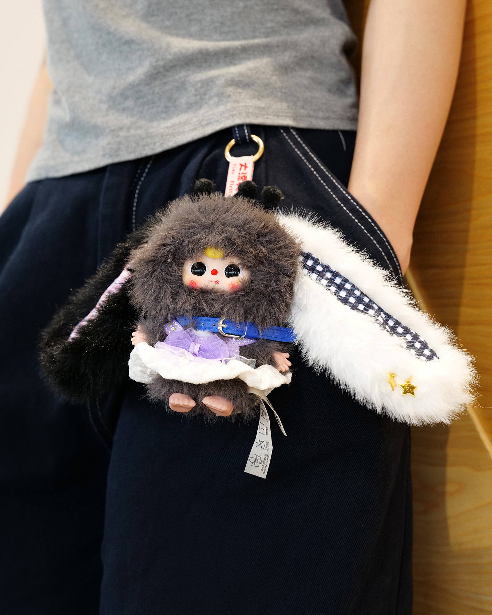 Baby Three Rabbit Macaron Cute Mini Bunny Plush Blind Box（Babythree Official）