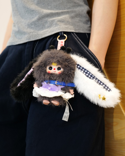 Baby Three Rabbit Macaron Cute Mini Bunny Plush Blind Box