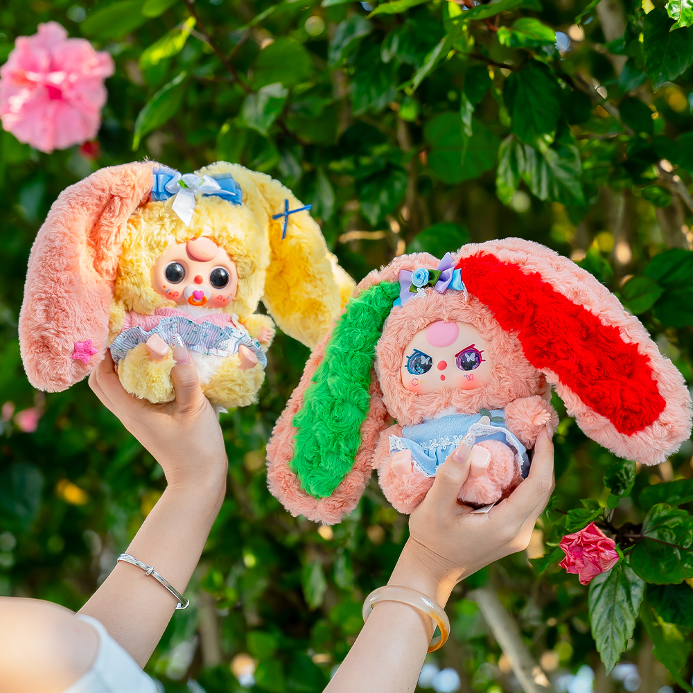 Baby Three-Lily Rabbit Town V4 Plush Blind Box（Babythree Official