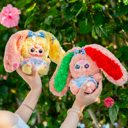 Baby Three-Lily Rabbit Town V4 Plush Blind Box（Babythree Official）