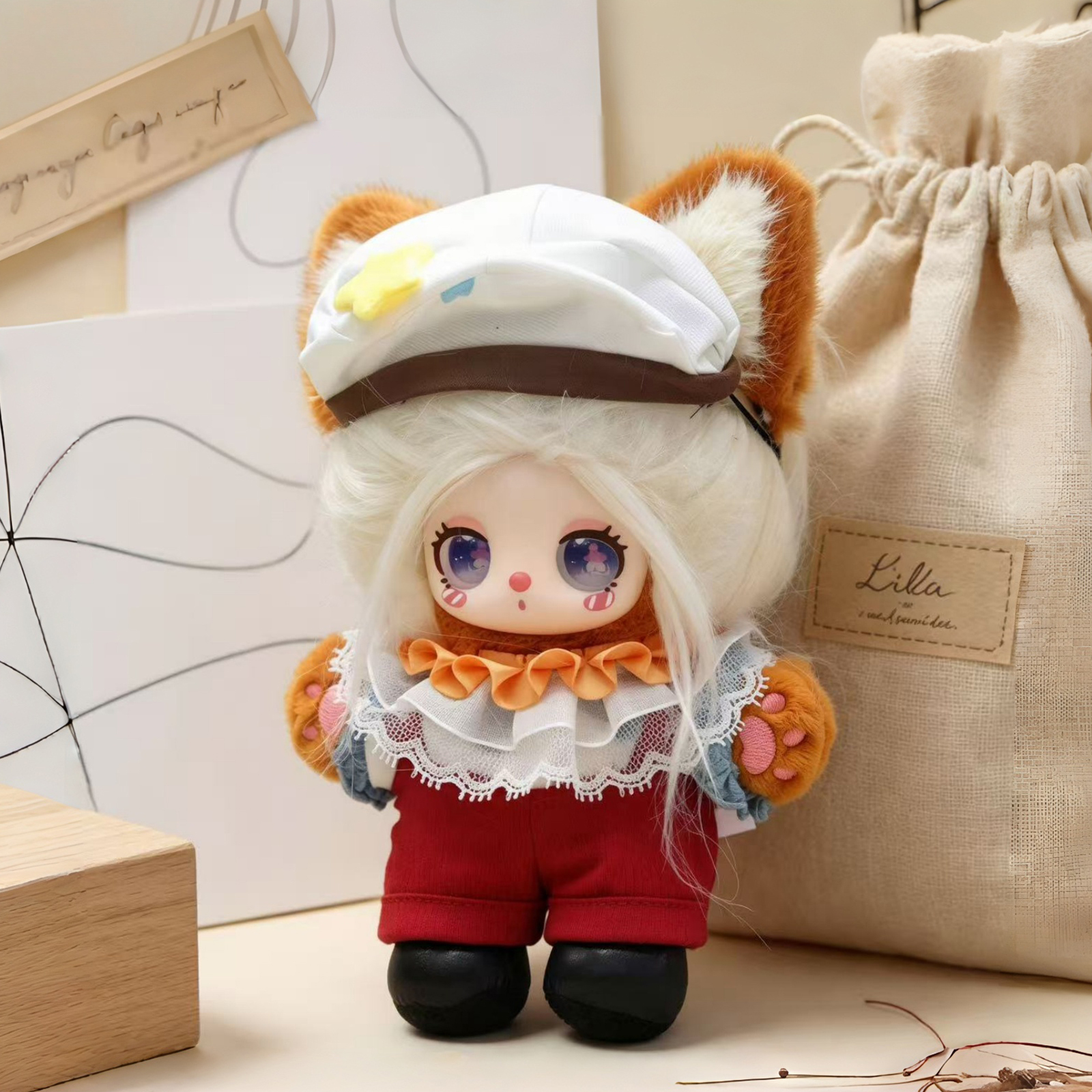 LiiLA – Secrets of the Wardrobe Plush Blind Box embroidered face plush toy