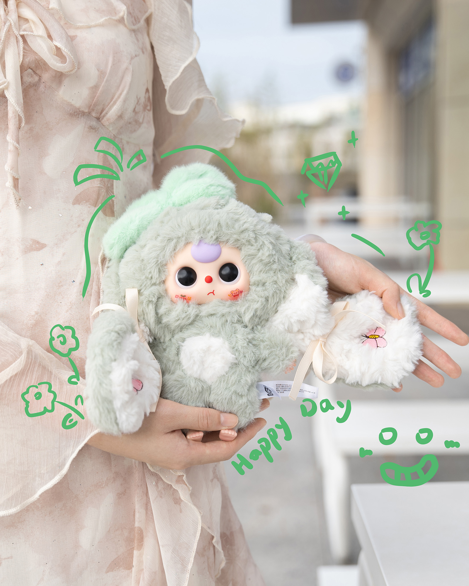 Baby Three Mini Bunny Plush Series Blind Box